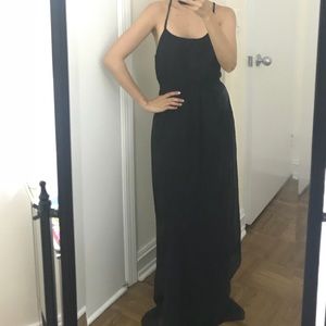 American Eagle Outfitters Black Maxi Dress